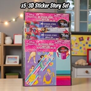 x5 3D Effect Sticker Story Set